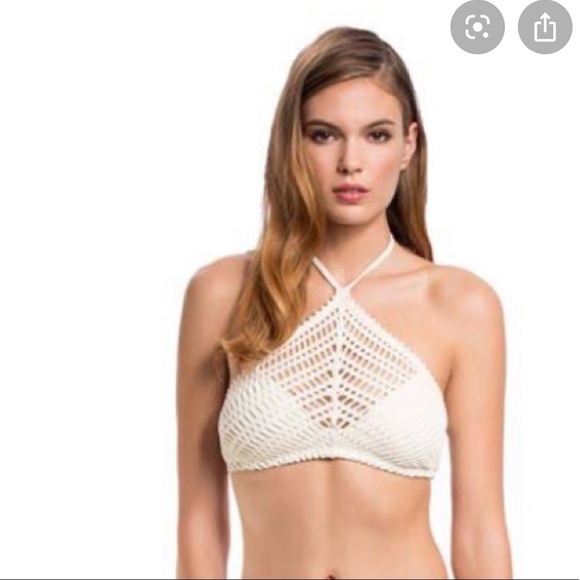 crochet swim top